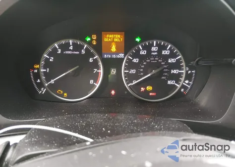 2016 Acura Ilx 2.4L/Acurawatch Plus Package from USA, damaged, VIN 19UDE2F38GA012371